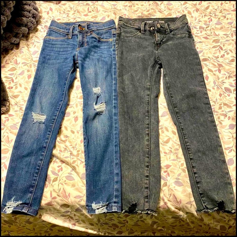 Size 7 Ballerina jeggings.. Old Navy Brand